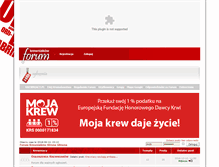 Tablet Screenshot of forum.krewniacy.com